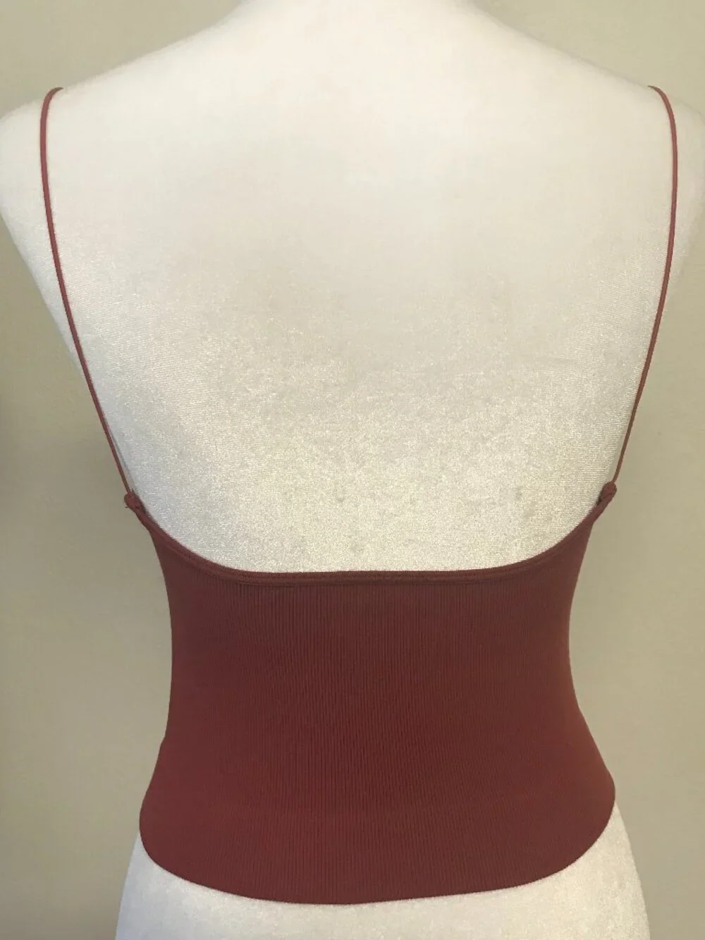 Free People Intimately Low Back Bralette XS/S Ribbed Knit NWOT